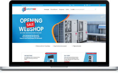 Webshop development Airco To Go